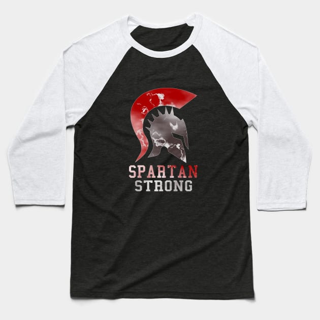 Spartan strong Baseball T-Shirt by Zitargane